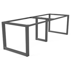 Aluminium XL Rectangle Shaped Outdoor Table Frame - Image 1