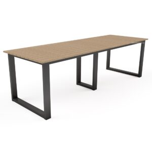 Aluminium XL Rectangle Shaped Outdoor Table Frame - Image 7