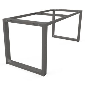 Aluminium Rectangle Shaped Outdoor Table Legs With Top Support Frame - Image 1