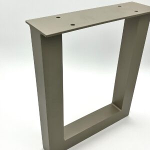 Pair of Rectangle Shaped Aluminium Outdoor Table Legs - Image 4