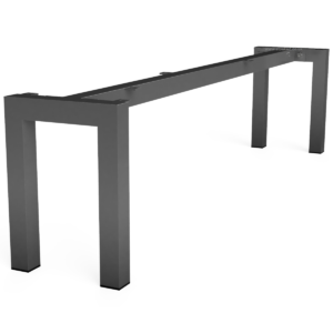 Aluminium Tamar Bench Legs With Top Support Bar - Image 1