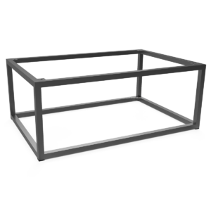 Aluminium Cuboid Shaped Outdoor Coffee Table Frame - Image 1