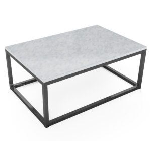 Aluminium Cuboid Shaped Outdoor Coffee Table Frame - Image 2