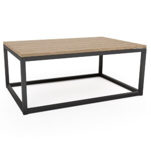 Aluminium Cuboid Shaped Outdoor Coffee Table Frame - Image 3