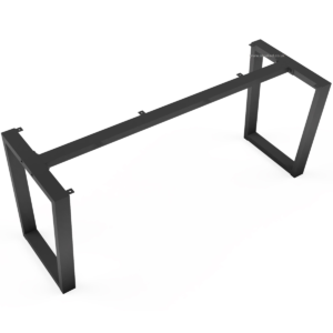 Aluminium Trapezium Shaped Outdoor Table Legs With Top Support Bar - Image 3