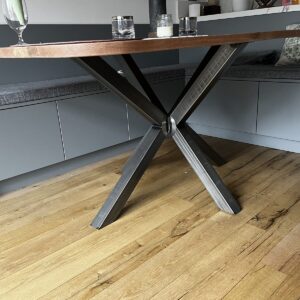 Haytor 60x60mm Steel Box Section Dining Table Legs - Image 4