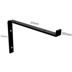 Industrial Design Steel Shelf Bracket - Image 3