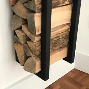 Industrial Style Wall Mounted Log Store - Image 8