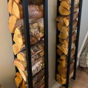 Industrial Style Wall Mounted Log Store - Image 5