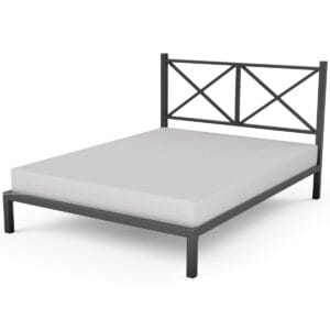 Newquay Steel Bed Frame With Low Foot End - Image 3