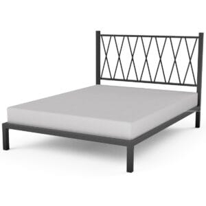 Padstow Steel Bed Frame With Low Foot End - Image 3