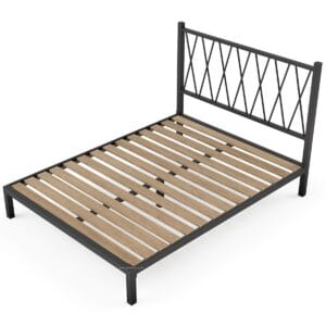 Padstow Steel Bed Frame With Low Foot End - Image 4