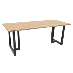 Pair Of T Shaped Steel Dining Table Or Desk Legs - Image 6