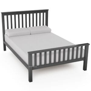 Penzance Slatted Steel Bed Frame - Image 5