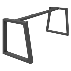 Reversed Trapezium Shaped Table Legs With Top Support Bar - Image 1