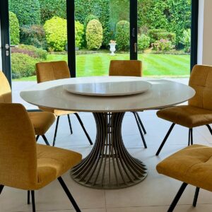 Saunton Curved Dining Table Base - Image 3