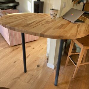 Single Round Breakfast Bar Leg - Image 2