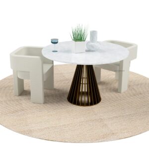 Soho Round Dining Table Base - Image 4