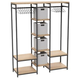 Storage Unit Frames With Hanging Rails And Brackets For Shelves - Image 4