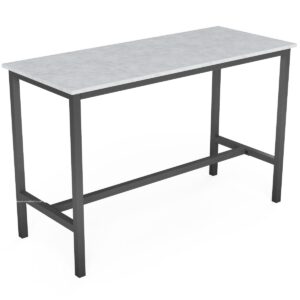 Tamar Breakfast Bar Height Table Base With Top Support Frame - Image 2