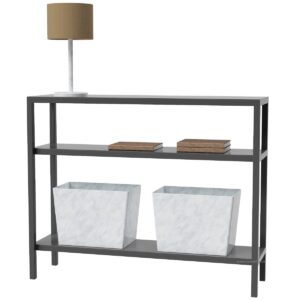 Three-tiered Steel Console Table - Image 2