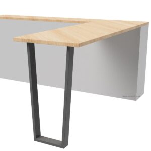 Trapezium Shaped Breakfast Bar Leg - Image 4