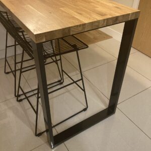 Trapezium Shaped Breakfast Bar Leg - Image 2