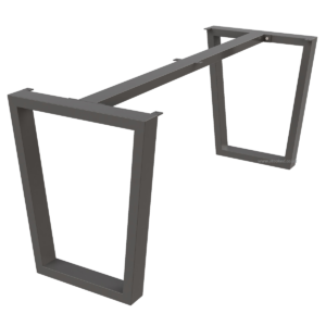 Trapezium Table Legs With Top Support Bar - Image 1