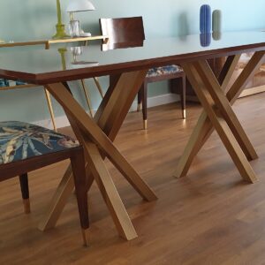 Woolacombe Square Shaped Dining Table Or Desk Legs - Image 2