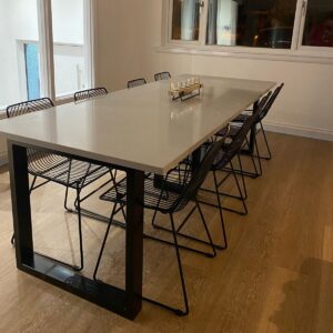 XL Rectangle Table Legs With Top Support Frame - Image 2