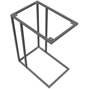 Open Cuboid Design Sofa Table Frame - Image 4