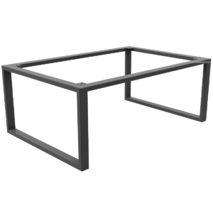 Open Cuboid Design Steel Coffee Or Side Table Frame - Image 1