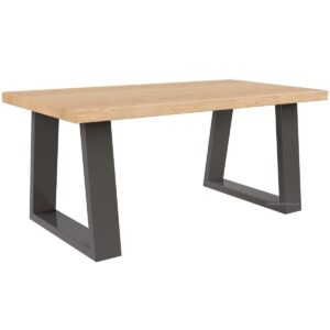 Pair Of Trapezium Shaped Coffee Or Side Table Legs - Image 4