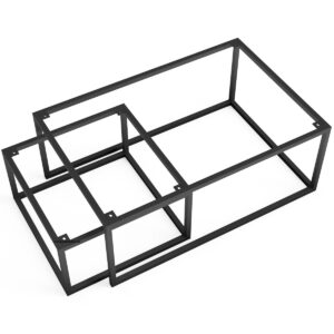 Set Of 2 Cuboid Shaped Coffee Table Frames - Image 5