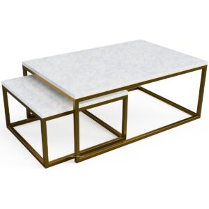 Set Of 2 Cuboid Shaped Coffee Table Frames - Image 5