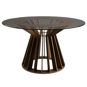 Soho Steel & Glass Coffee Table - Image 4