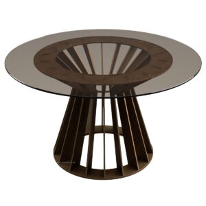 Soho Steel & Glass Coffee Table - Image 2